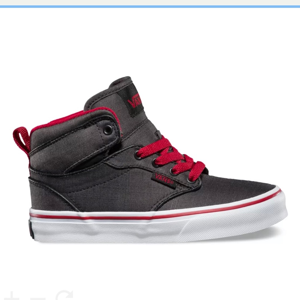 NEW Vans High Top Sneakers- Size 3.5Y